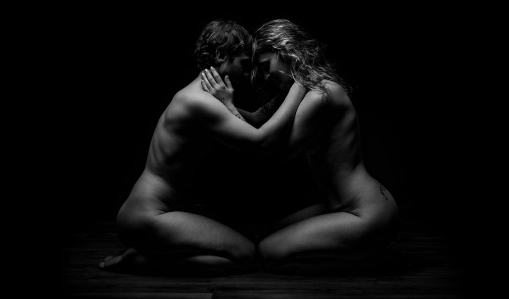 Photographie de nu en couple à Grenoble